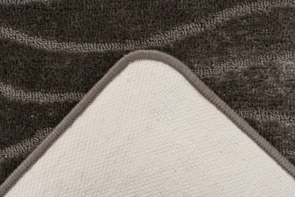 Bari badset 50×120 cm – Taupe met ton-sur-ton structuur