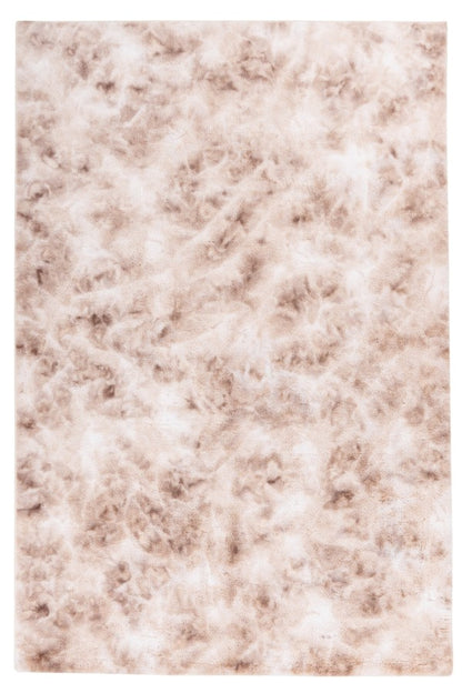 Bolero Vloerkleed – Beige – Tie-Dye Design – Fluffy & Hoogpolig