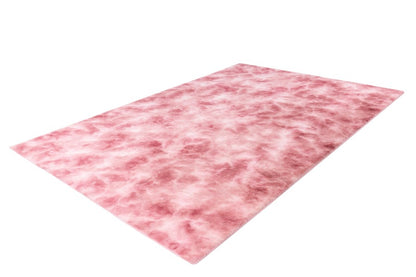 Bolero Vloerkleed – Roze – Tie-Dye Design – Fluffy & Hoogpolig