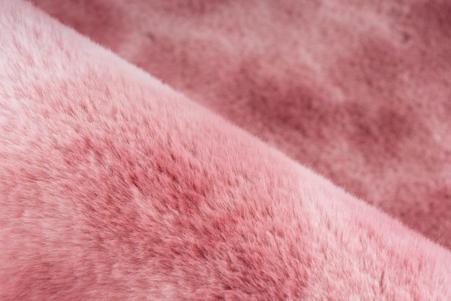 Bolero Vloerkleed – Roze – Tie-Dye Design – Fluffy & Hoogpolig