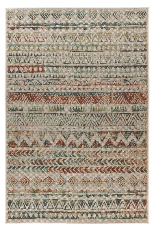 Capri Tribal Multi – Binnen- & Buitenkleed – Etnisch Design
