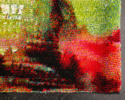 Belis Vloerkleed – Multi – Abstract Schilderij Design – Laagpolig Vloerkleed