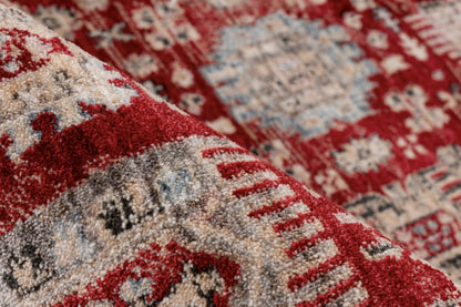 Dakar Vloerkleed – Rood – Traditioneel Ornamentenmotief