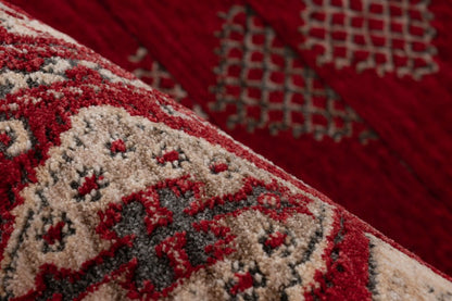 Dakar Vloerkleed – Rood – Klassiek Design met Oosterse Invloeden
