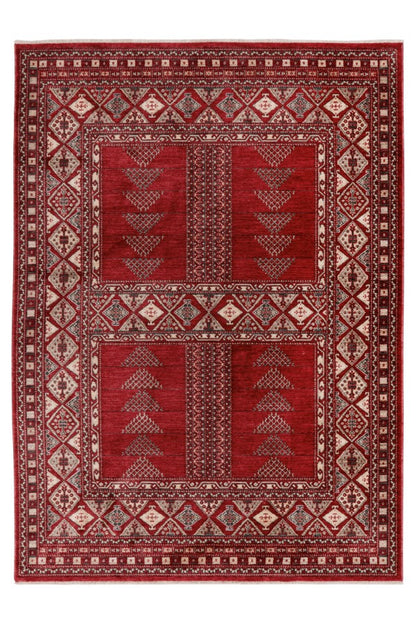 Dakar Vloerkleed – Rood – Klassiek Design met Oosterse Invloeden