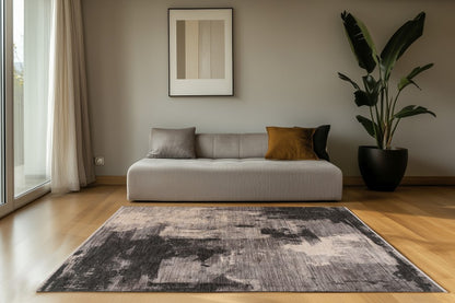 Daytona Vloerkleed – Grijs Betonlook – Industrieel en Stoer