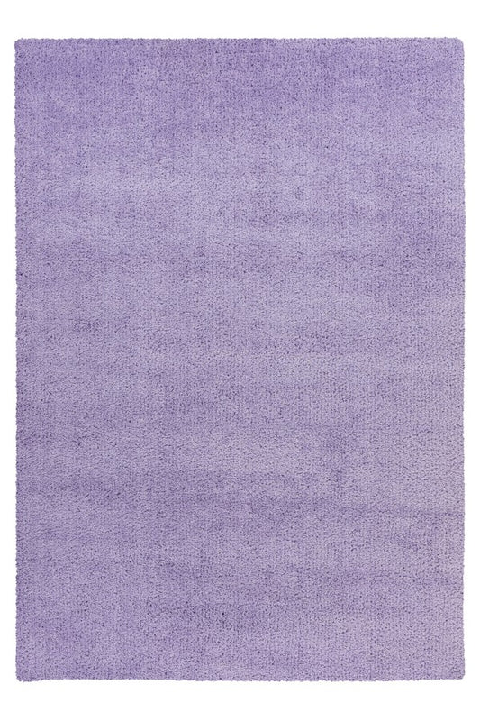 Hoogpolig vloerkleed Dream – Lavendel, pastelpaars met een dromerig zachte touch