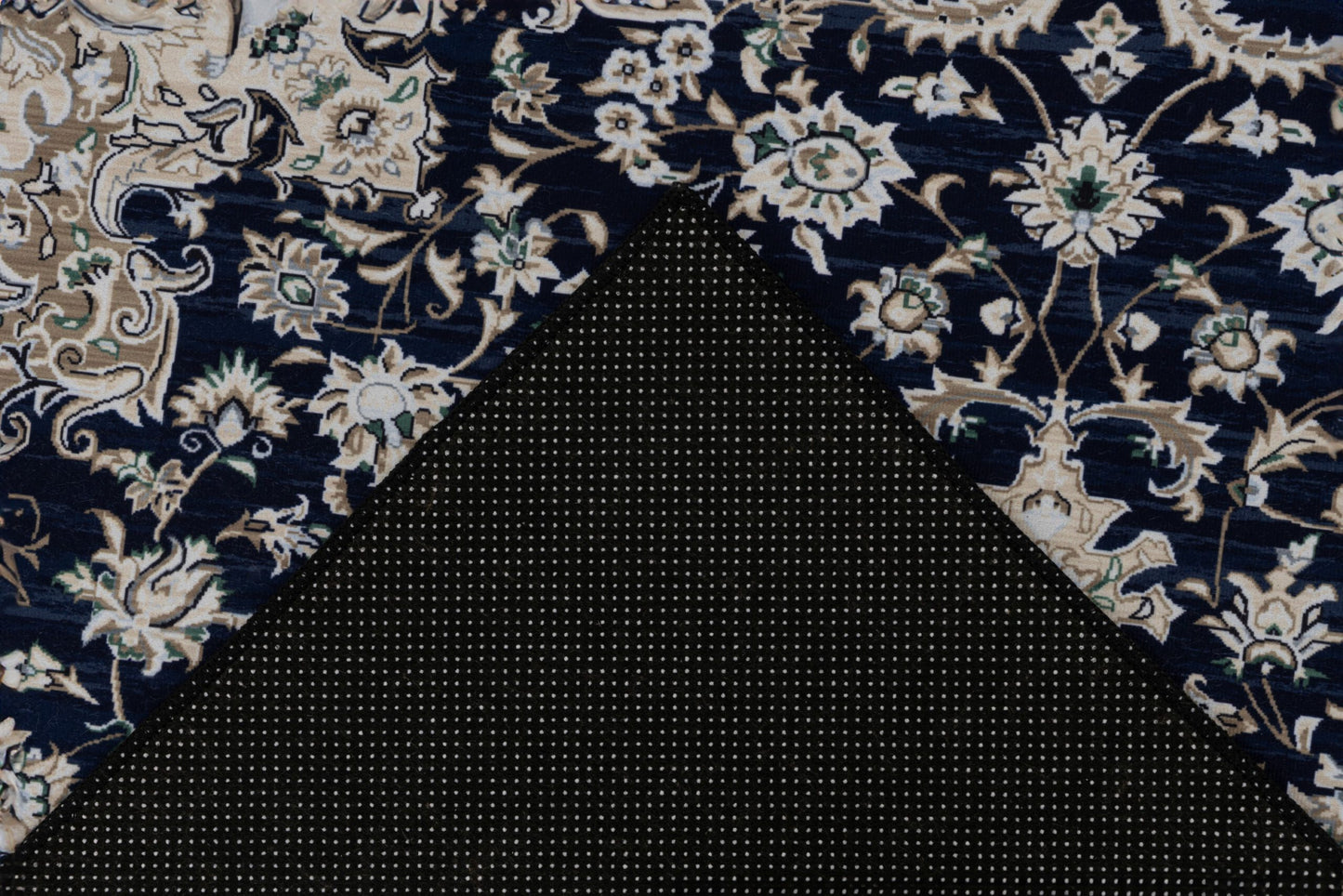 Dunya – Black oosterse stijl – Dun geweven vloerkleed