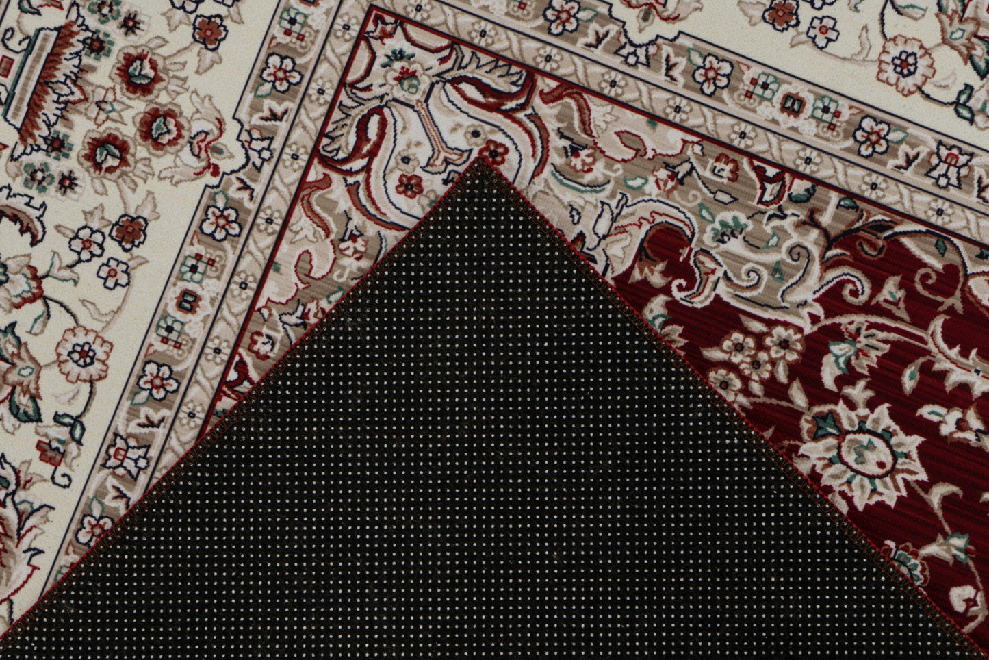 Dunya – Red oosterse stijl – Dun geweven vloerkleed