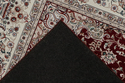 Dunya – Red oosterse stijl – Dun geweven vloerkleed