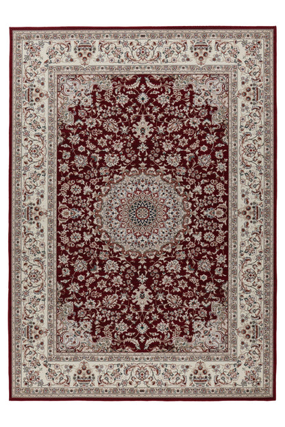 Dunya – Red oosterse stijl – Dun geweven vloerkleed