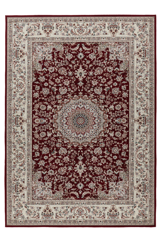 Dunya – Red oosterse stijl – Dun geweven vloerkleed