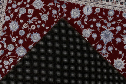 Dunya Nain – Red oosterse stijl – Dun geweven vloerkleed