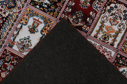 Dunya – Multi oosterse stijl – Dun geweven vloerkleed