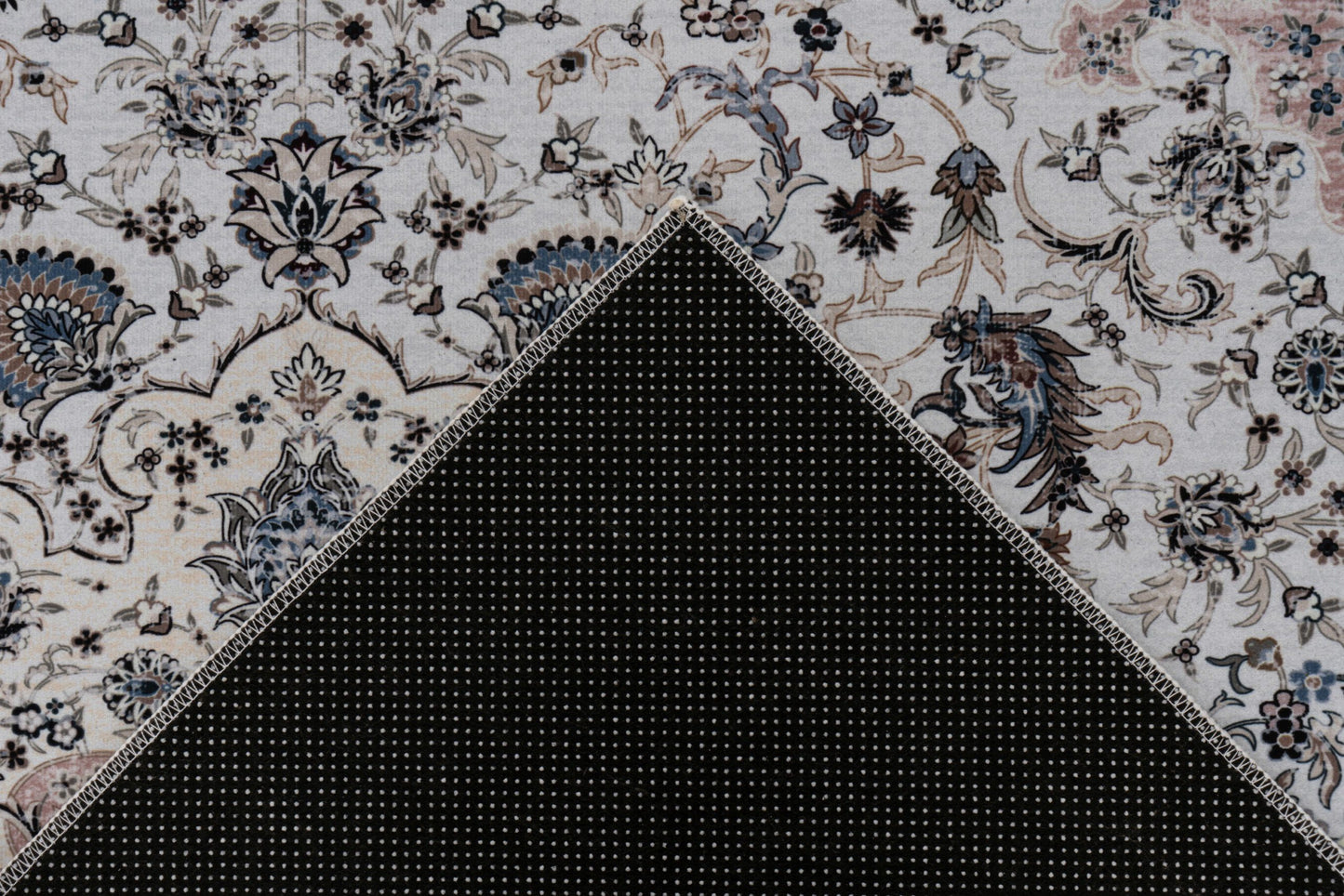Dunya Nain – Ivory oosterse stijl – Dun geweven vloerkleed