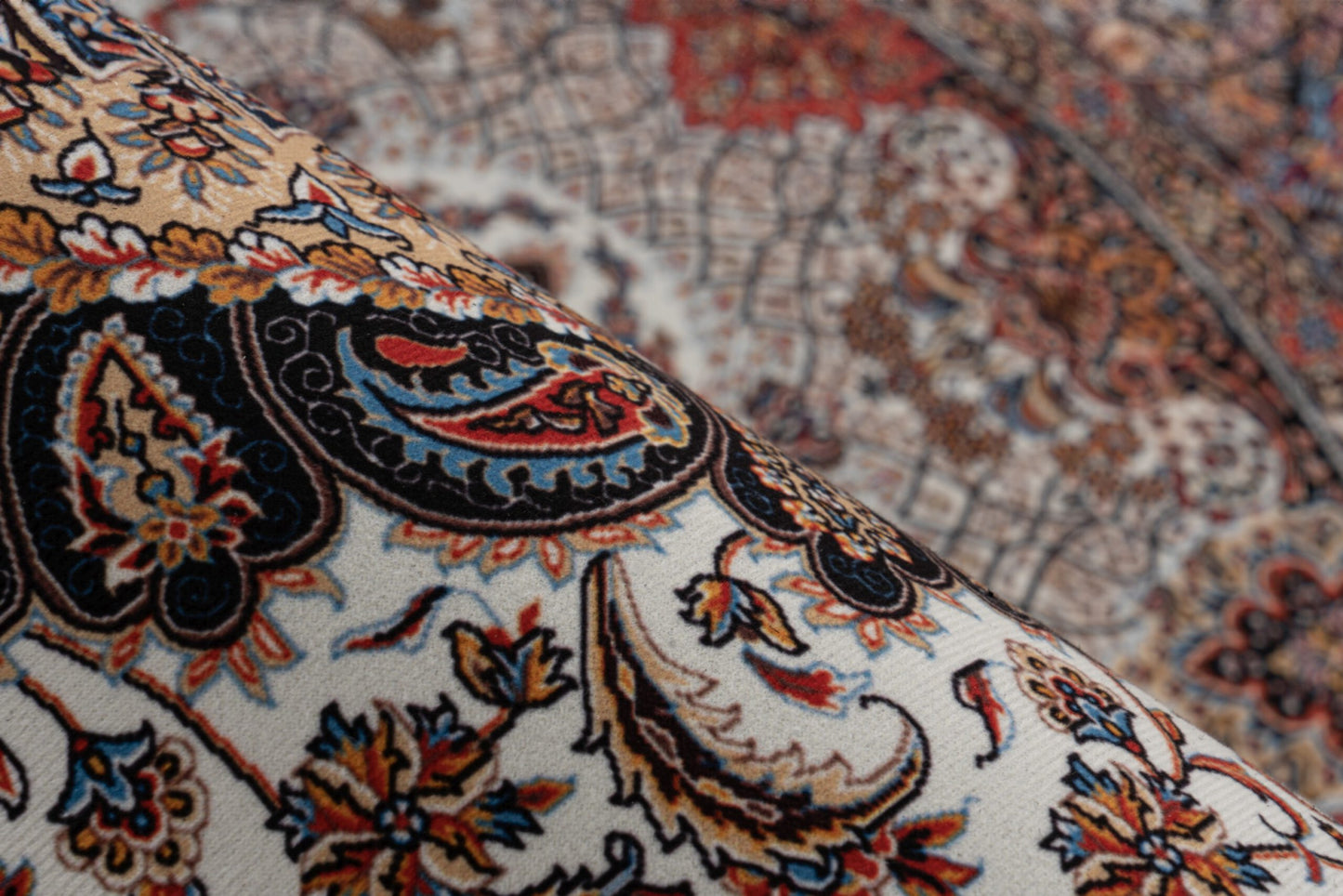 Dunya – Mozaïek Luxe – Dun geweven vloerkleed