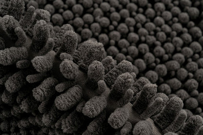 Fluffy badmat – Antraciet – hoogpolig en extra zacht