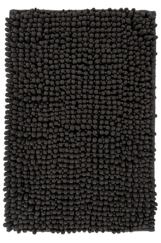 Fluffy badmat – Antraciet – hoogpolig en extra zacht