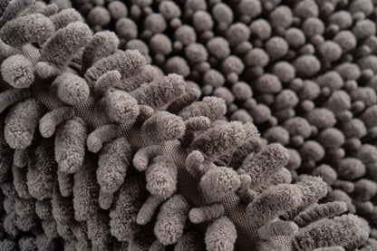 Fluffy badmat – Grijs – hoogpolig en extra zacht