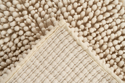 Fluffy badmat – Ivory – hoogpolig en extra zacht