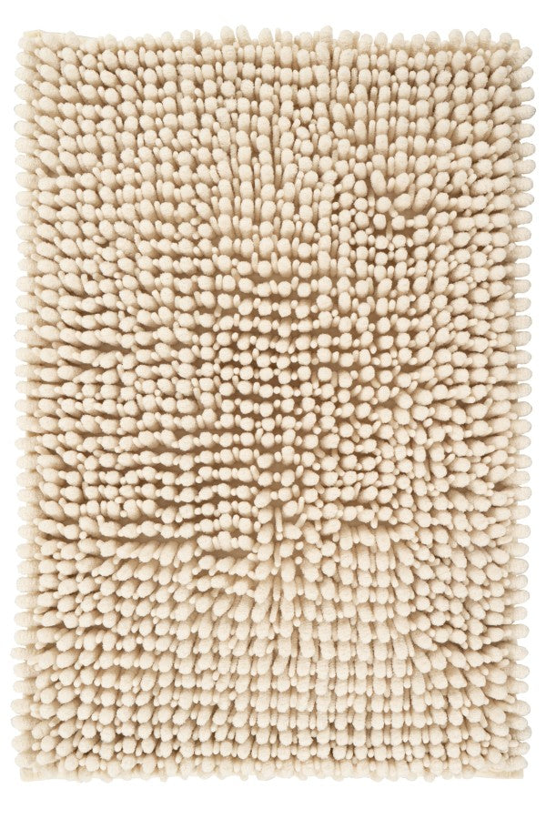Fluffy badmat – Ivory – hoogpolig en extra zacht