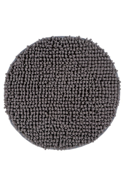 Fluffy badmat – Grijs – hoogpolig en extra zacht