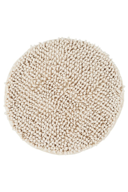Fluffy badmat – Ivory – hoogpolig en extra zacht