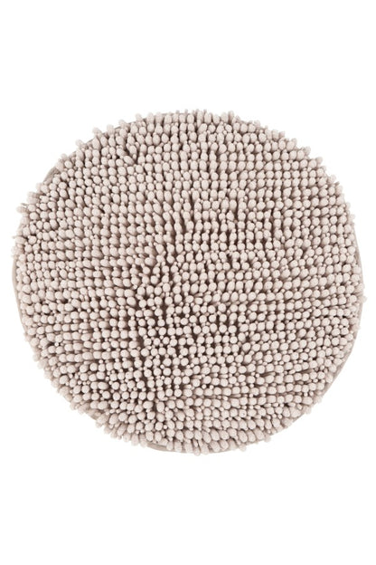 Fluffy badmat – Taupe – hoogpolig en extra zacht