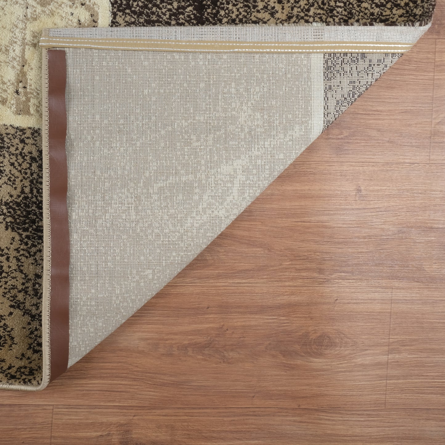 Blanca Vloerkleed – Laagpolig Vloerkleed Blokken Marmer – Beige/Bruin