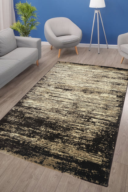 Blanca Vloerkleed – Laagpolig Vloerkleed Vintage – Bruin