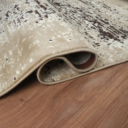 Blanca Vloerkleed – Laagpolig Vloerkleed Vintage – Beige