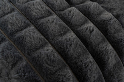 Harmony deken – Graphite met gewatteerde structuur en heerlijk zacht