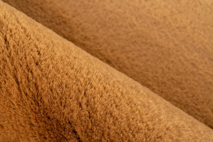 Heaven Fluffy Vloerkleed – Amber – Zacht & Effen