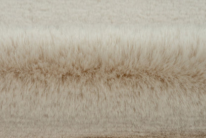 Heaven Fluffy Vloerkleed – Ivory – Zacht & Effen