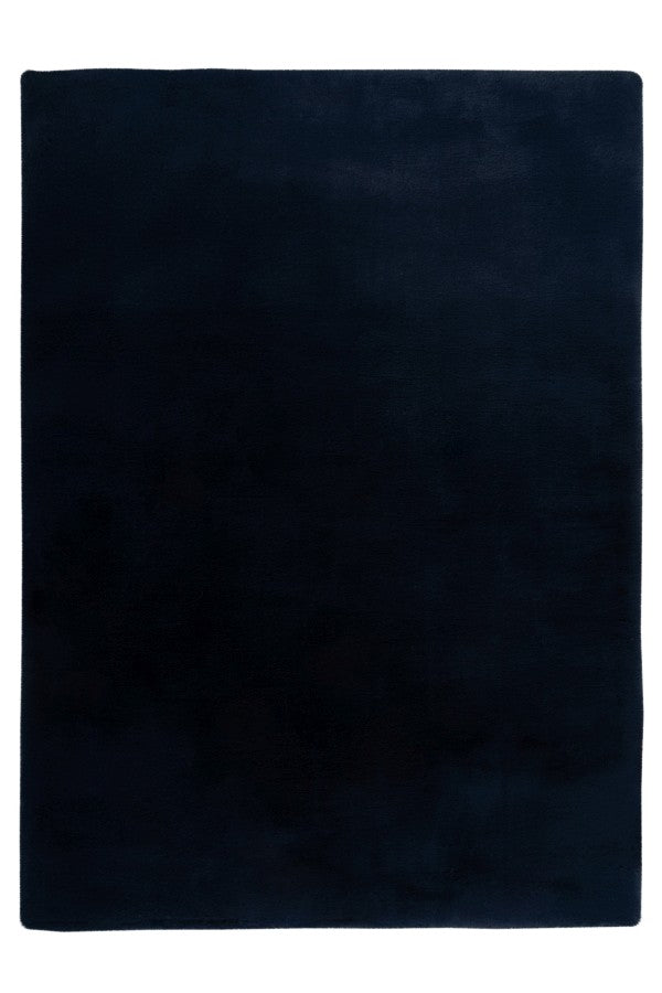 Heaven Fluffy Vloerkleed – Navy – Donkerblauw – Zacht & Effen