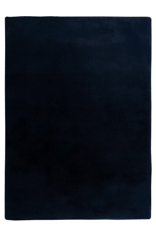 Heaven Fluffy Vloerkleed – Navy – Donkerblauw – Zacht & Effen