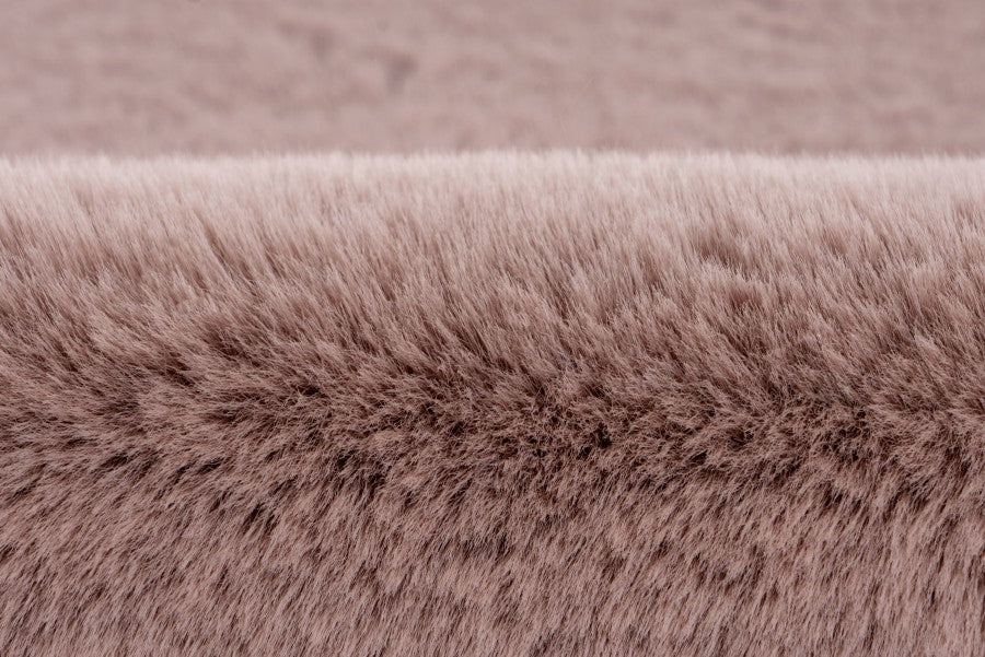Heaven Fluffy Vloerkleed – Poederroze – Zacht & Effen