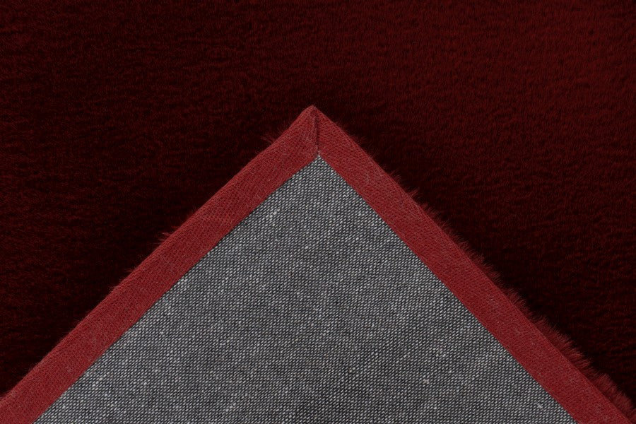 Heaven Fluffy Vloerkleed – Rood – Zacht & Effen