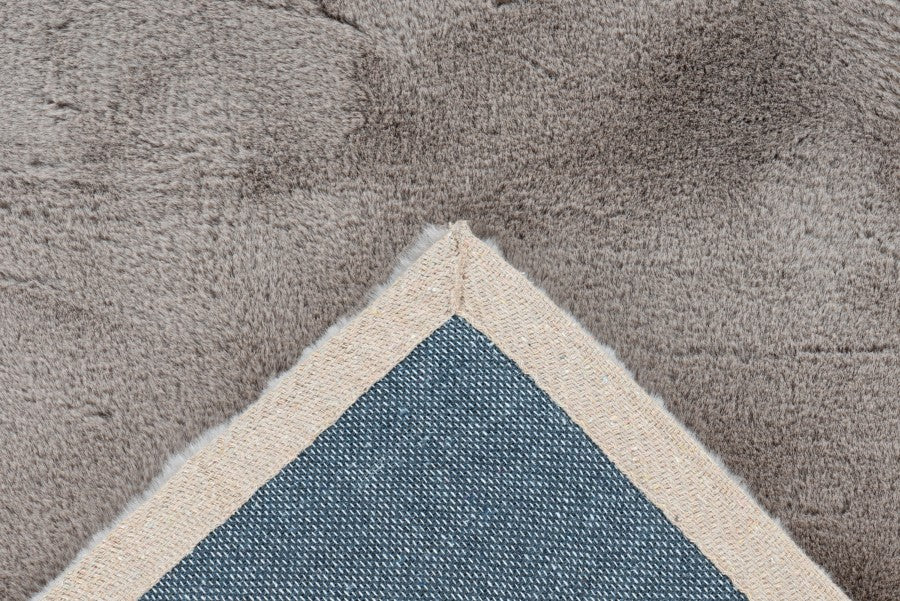 Heaven Fluffy Vloerkleed – Taupe – Zacht & Effen