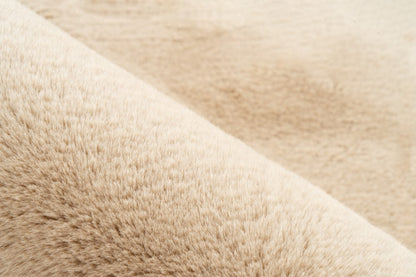 Heaven Vloerkleed – Beige – Organische Vormen – Ultra Zacht & Hoogpolig