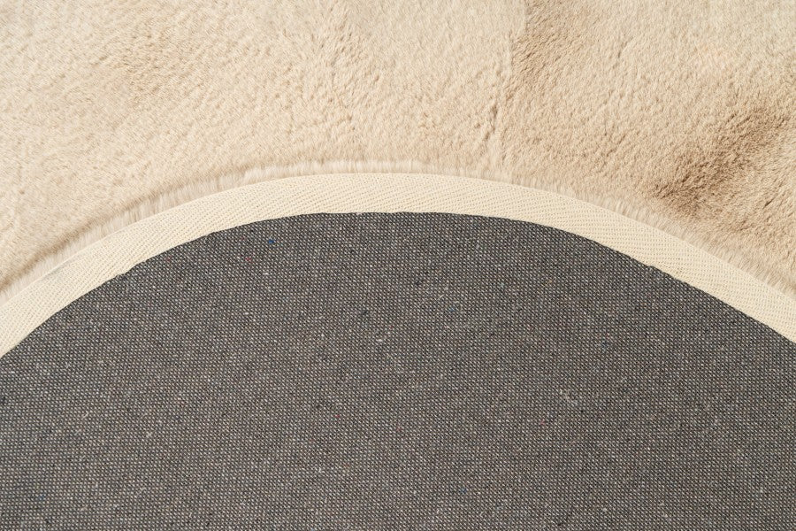 Heaven Vloerkleed – Beige – Organische Vormen – Ultra Zacht & Hoogpolig