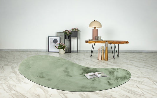 Heaven Vloerkleed – Jade – Organische Vormen – Ultra Zacht & Hoogpolig