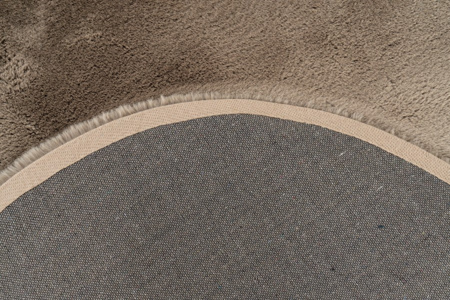 Heaven Vloerkleed – Taupe – Organische Vormen – Ultra Zacht & Hoogpolig