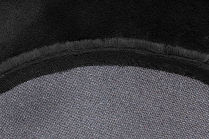 Heaven Fluffy Vloerkleed – Zwart – Zacht & Effen