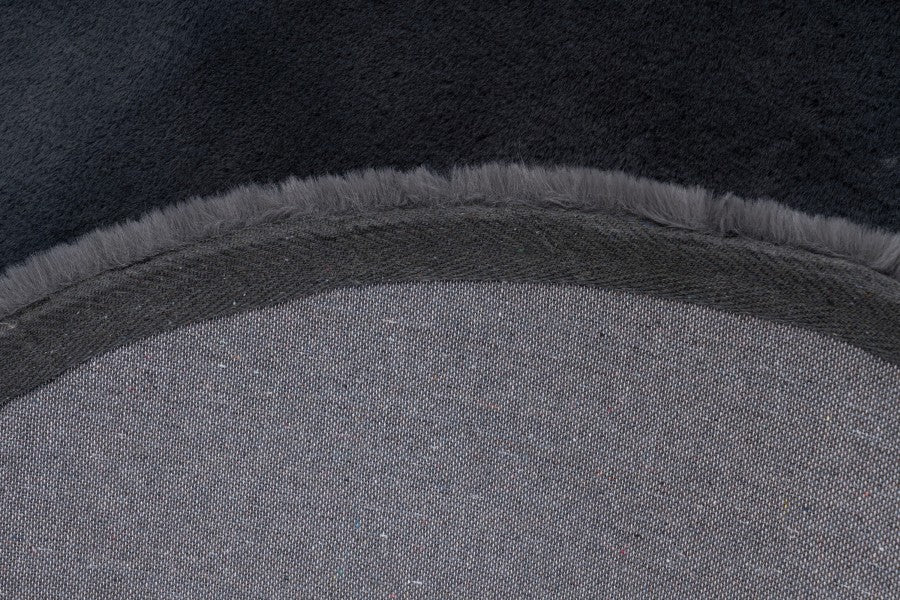 Heaven Fluffy Vloerkleed – Antraciet – Zacht & Effen