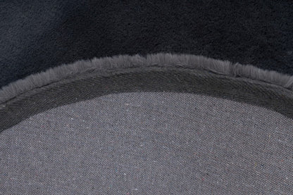 Heaven Fluffy Vloerkleed – Antraciet – Zacht & Effen
