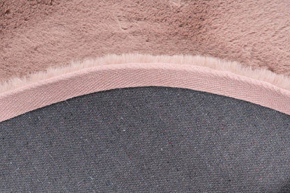 Heaven Fluffy Vloerkleed – Poederroze – Zacht & Effen