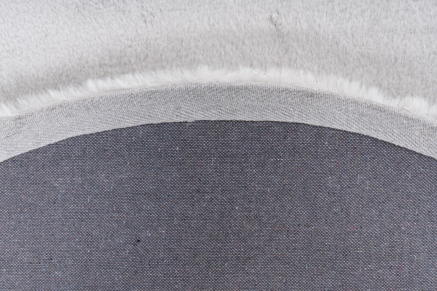 Heaven Fluffy Vloerkleed – Zilver – Zacht & Effen