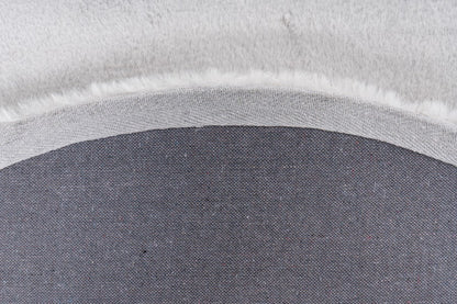 Heaven Fluffy Vloerkleed – Zilver – Zacht & Effen