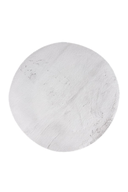 Heaven Fluffy Vloerkleed – Zilver – Zacht & Effen